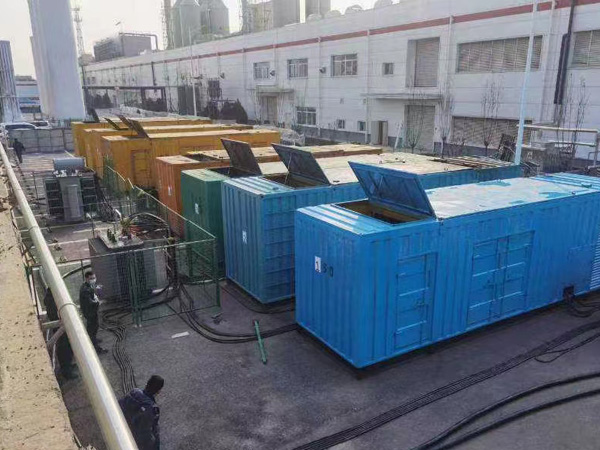 蓟州柴油发电机出租案例展示